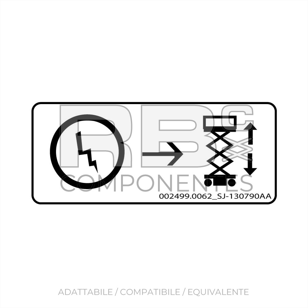 ADESIVO COMPATIBILE REF  REF. SJ 130790AA