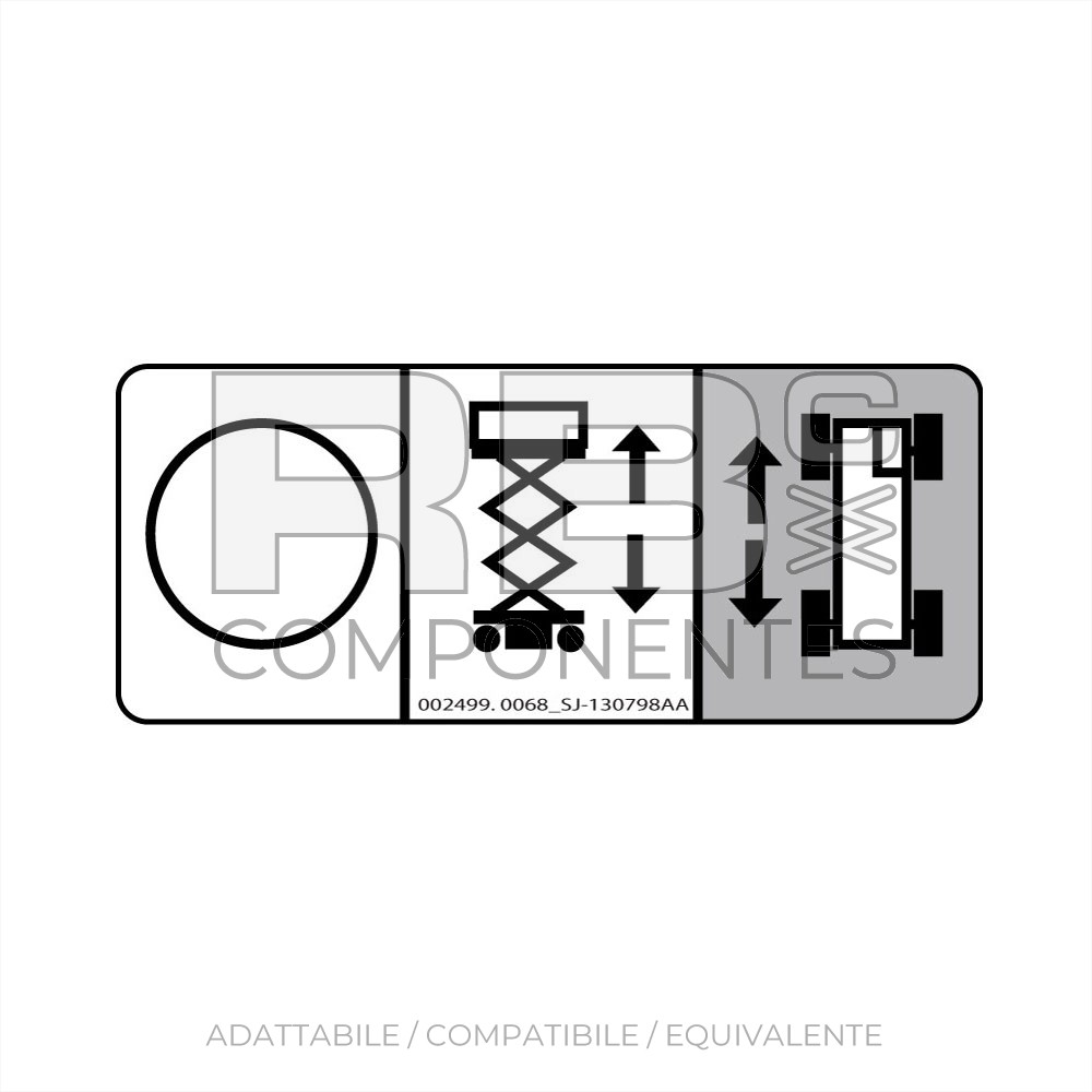 ADESIVO COMPATIBILE REF  REF. SJ 130798AA