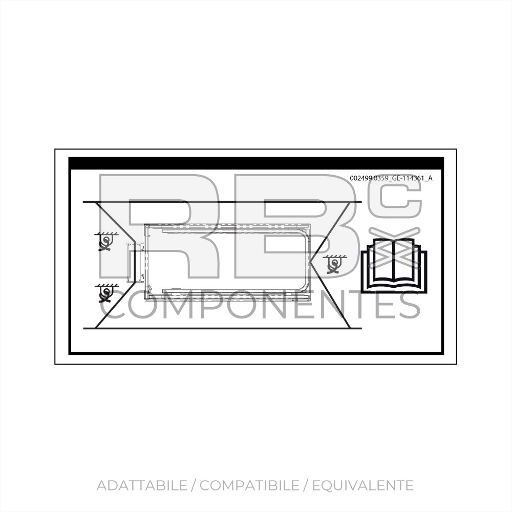ADESIVO COMPATIBILE GN 114361