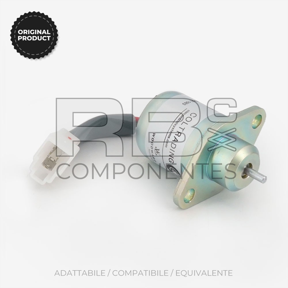 SOLENOIDE D'ARRESTO, 12V, MOTORE KBT (OEM)