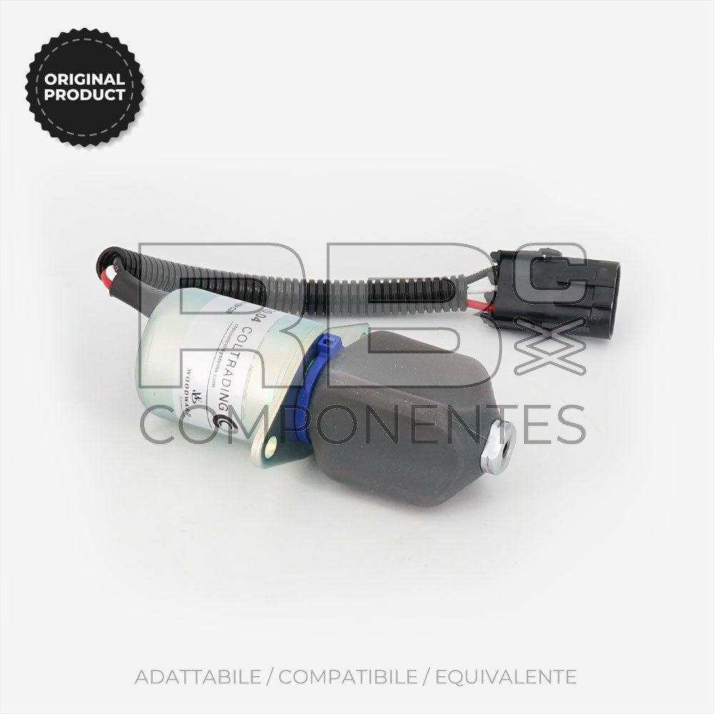  SOLENOIDE ACCELERAZIONE ORIGINALE 12V KUBOTA