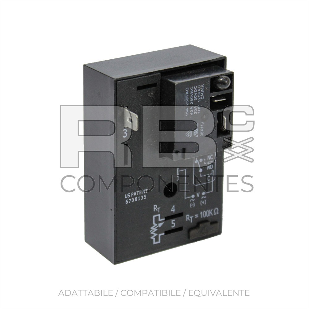 RELÉ CON TEMPORIZZATORE COMPATIBILE 3740115