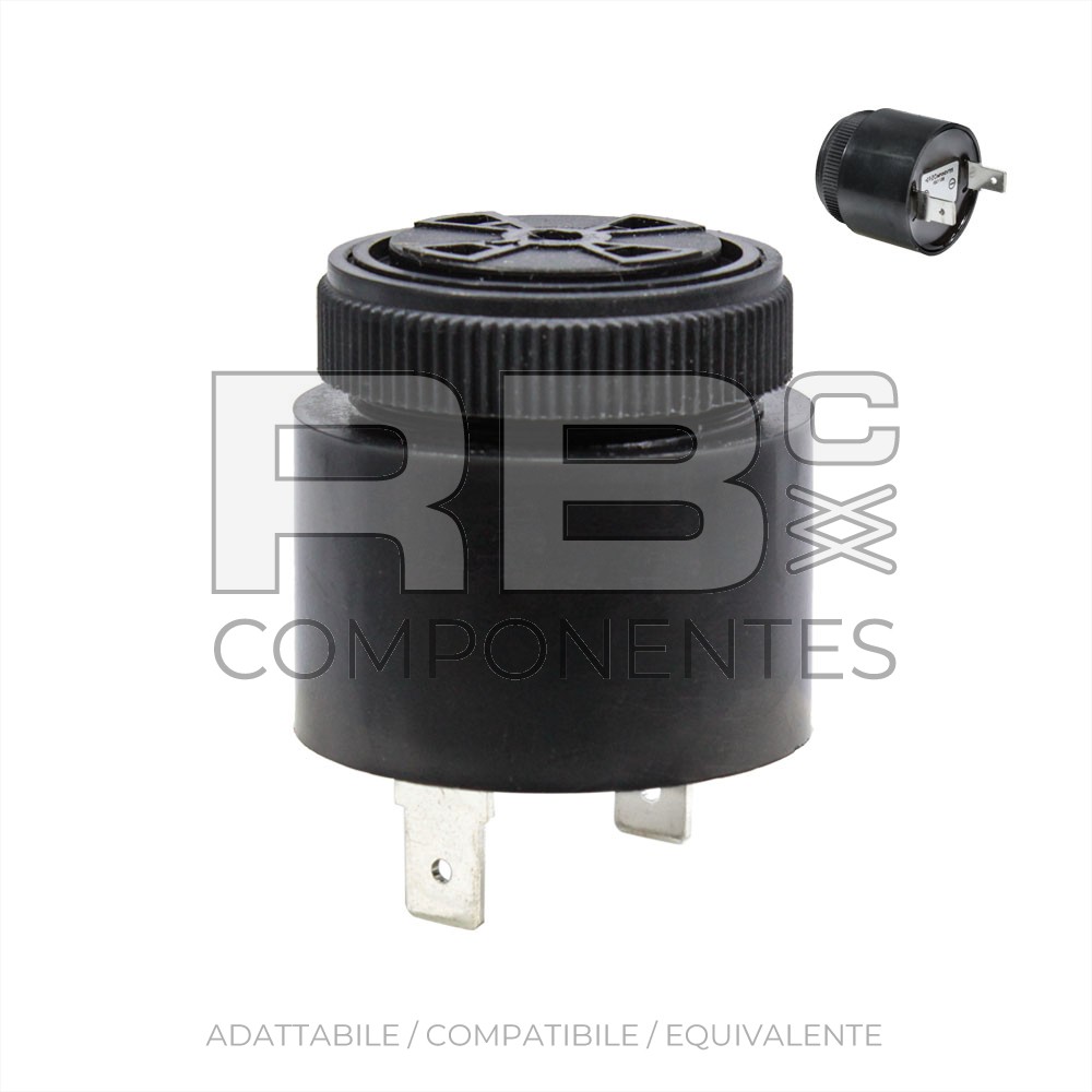 CLACSON/AVVISATORE ACUSTICO 80 DECIBELS 12-24VOLTS