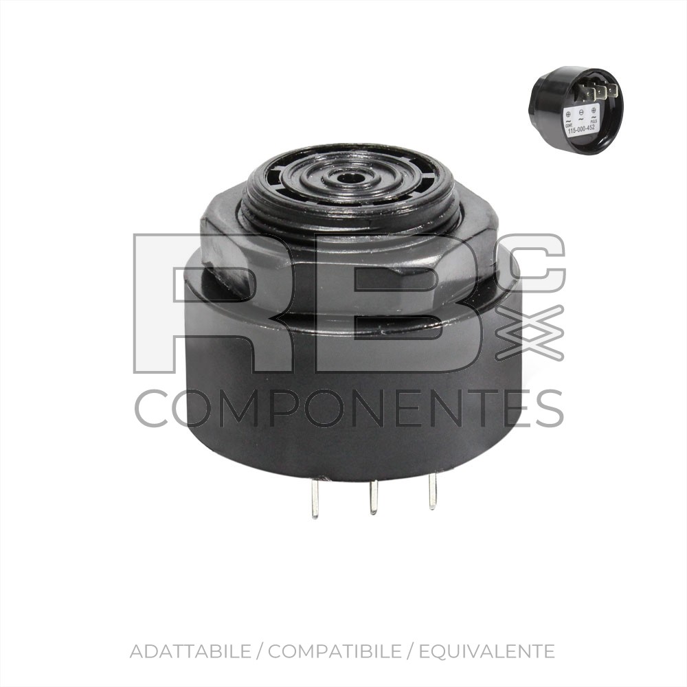 BUZZER 12-24 V 90 DECIB.