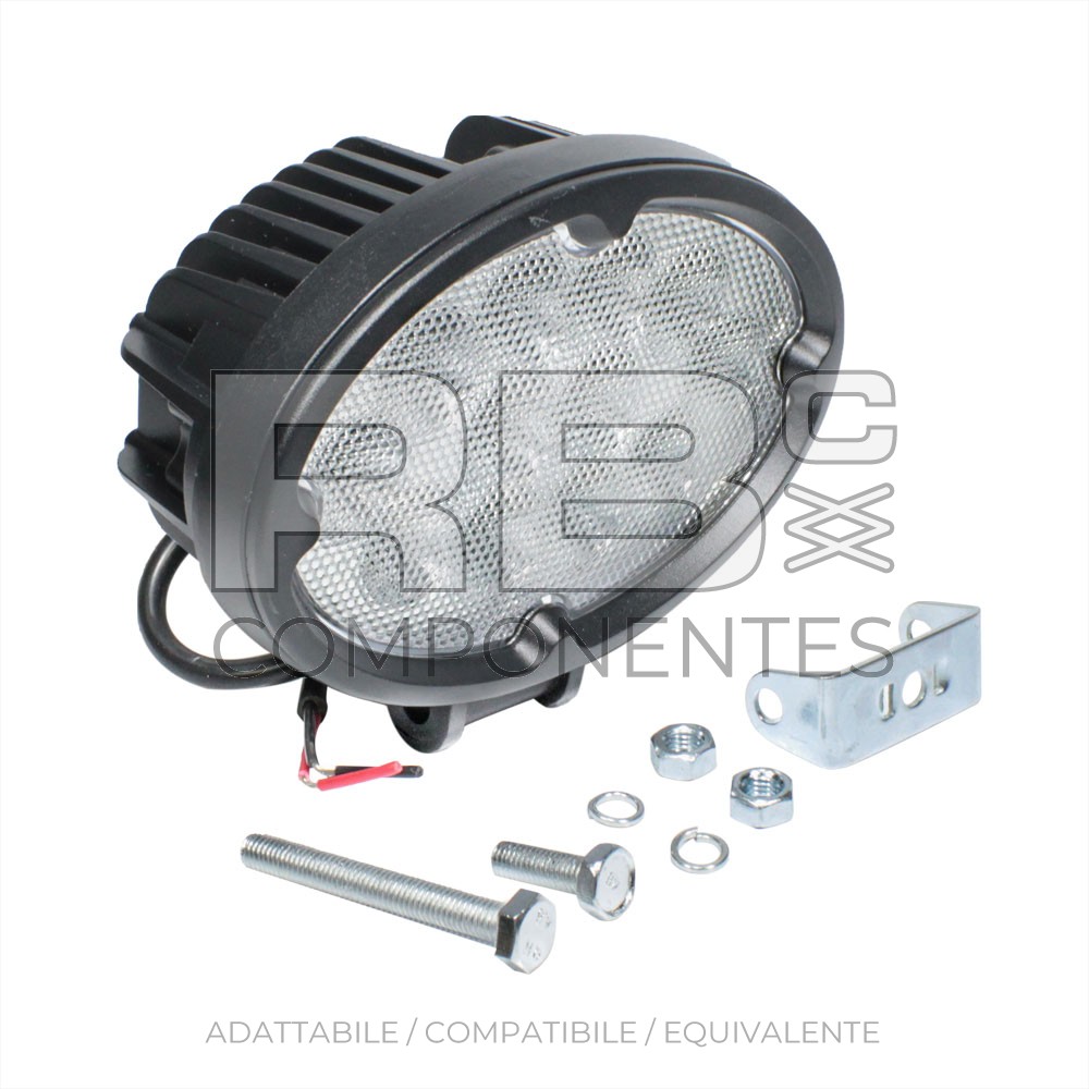 FARO OVALE 12 LED-36W 9V-32V