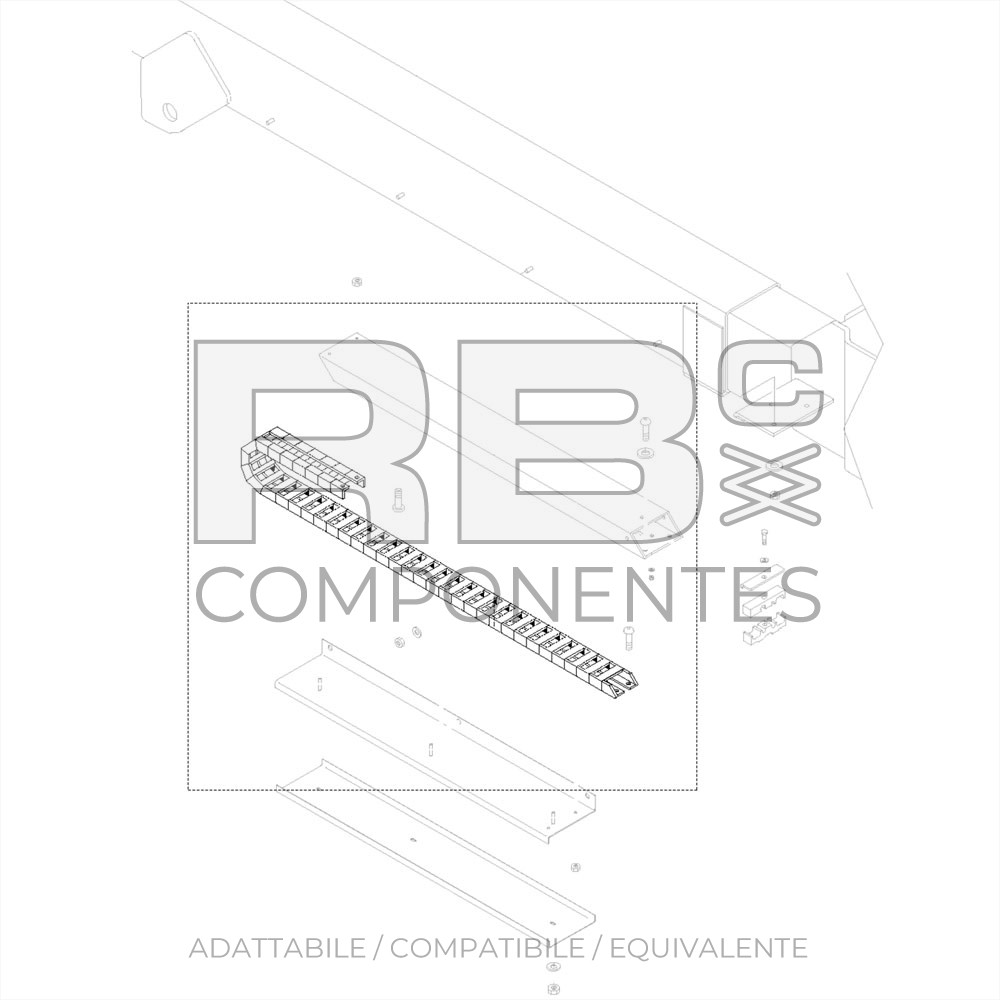 CATENA PORTACAVI COMPATIBILE GE 106947
