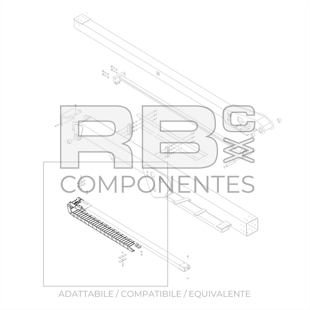 CATENA PORTACAVI COMPATIBILE JL 7026120