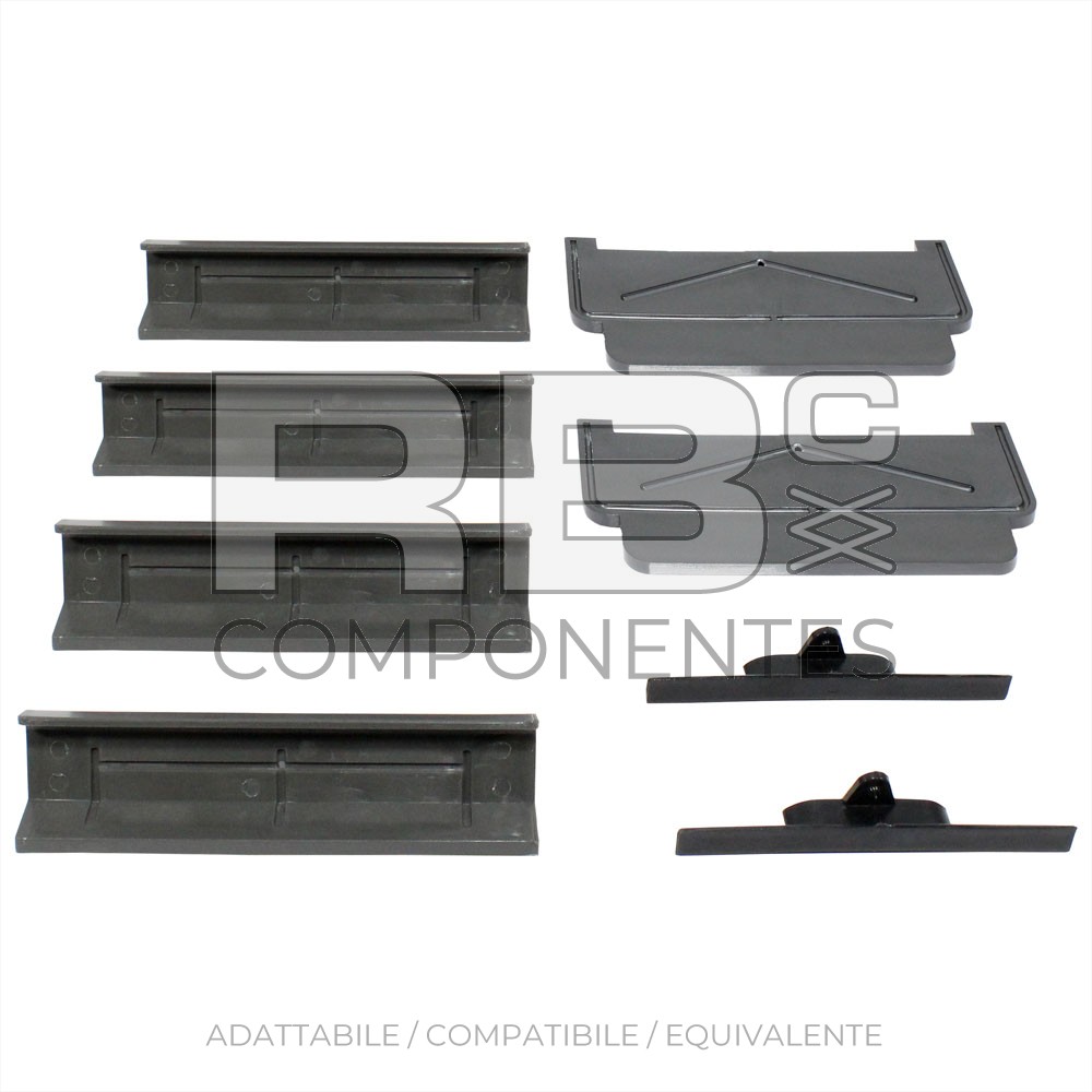 KIT PATTINI COMPATIBILE BOLZ. HN49/HN6 > 1600MM