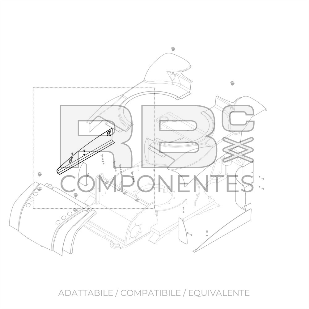 COFANO COMPATIBILE HL 154A146700