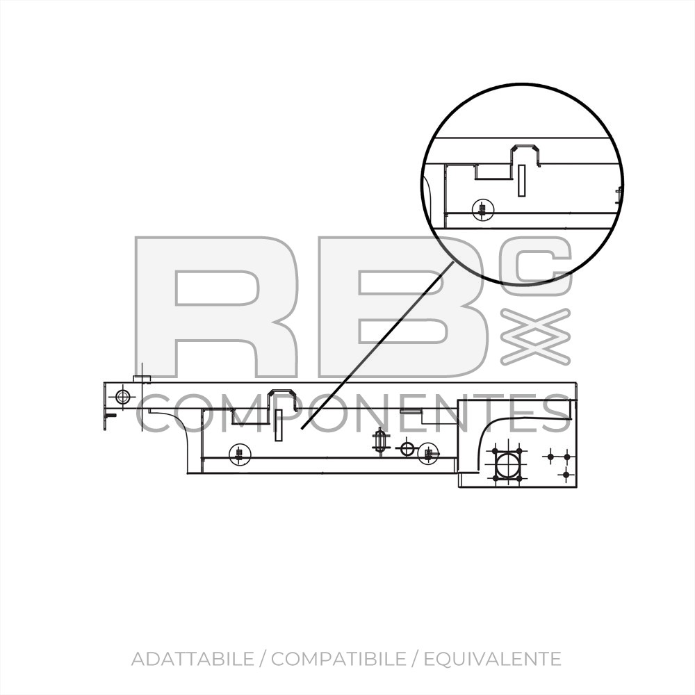COFANO LATERALE SX AD/CO/EQ E HL COMP 10N