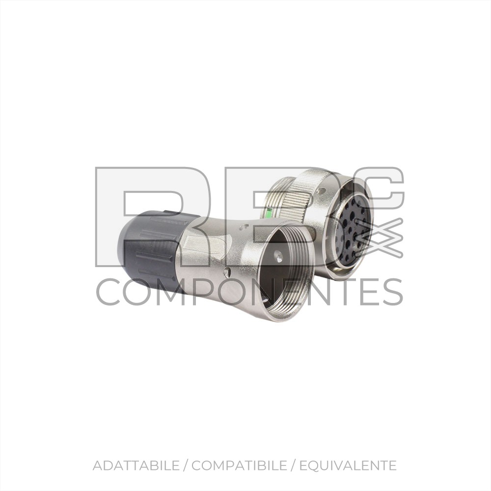 CONNETTORE FEMMINA 21 POLI