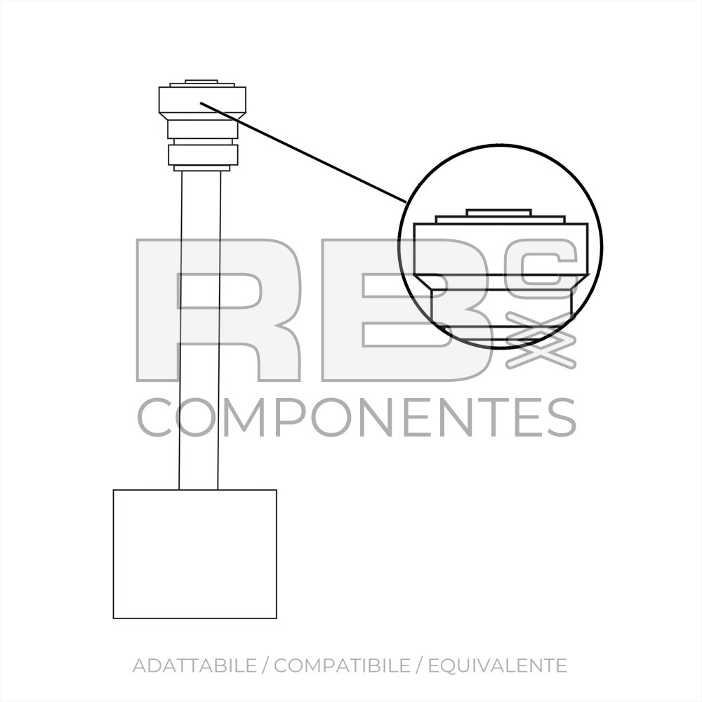 CONNETTORE M 16 VIE COMPATIBILE HL 2440308530