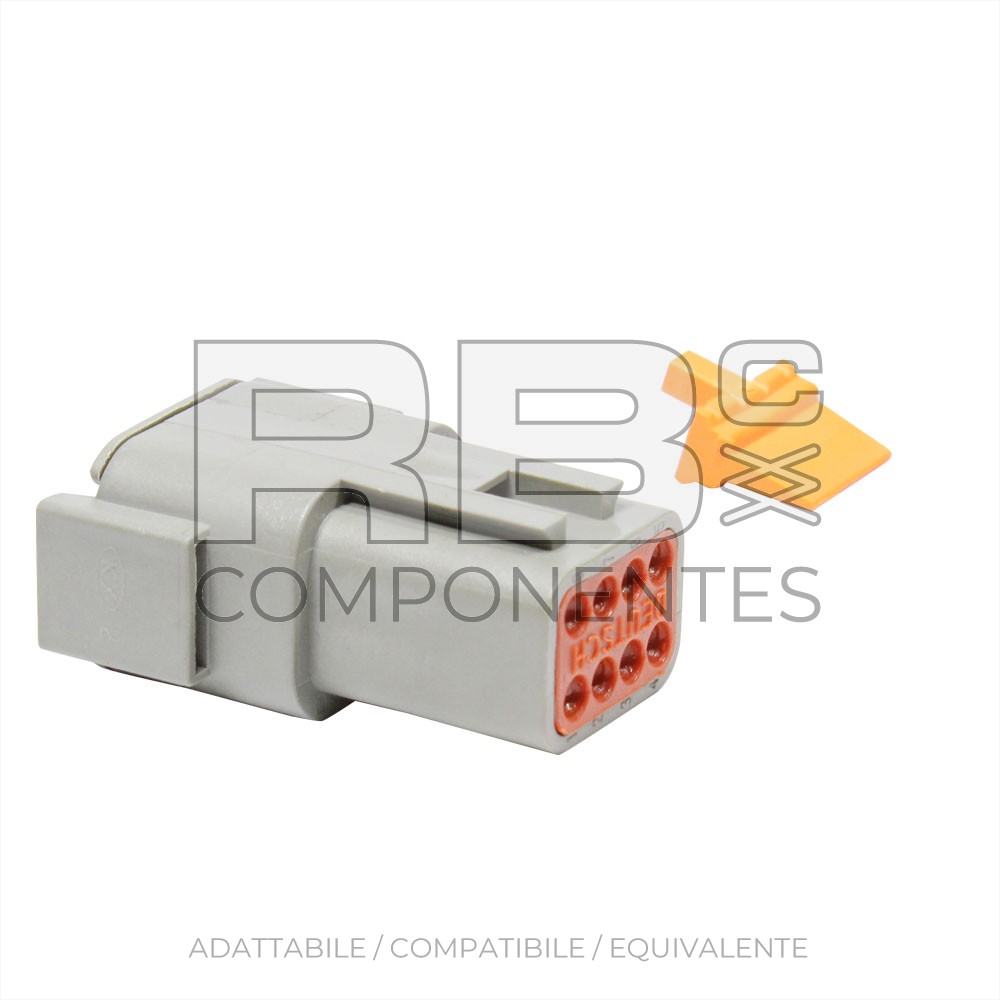 CONNETTORE COMPATIBILE CON REF. DCHT DTM04-8P