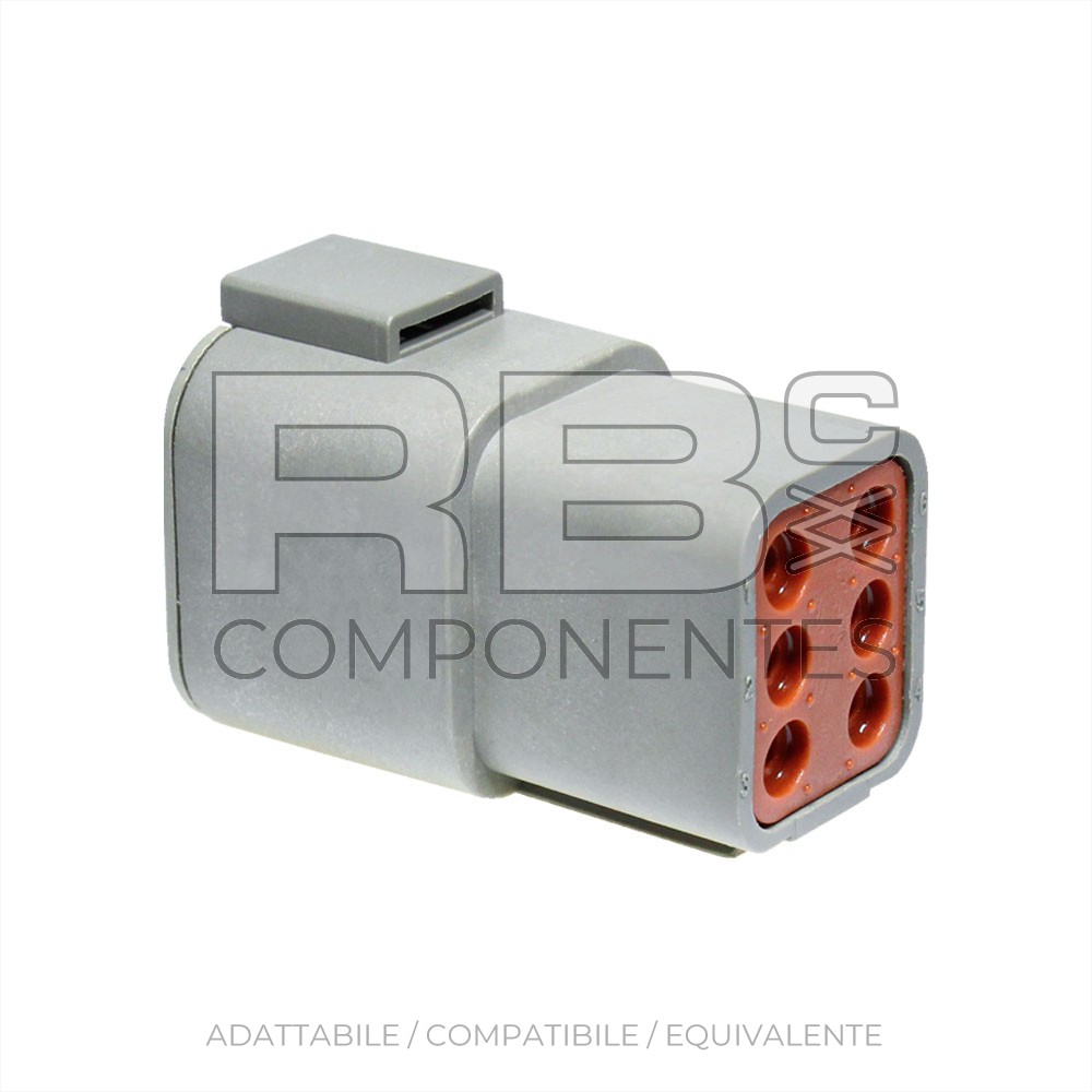 CONNETTORE COMPATIBILE CON REF. DCHT DTP04-6P