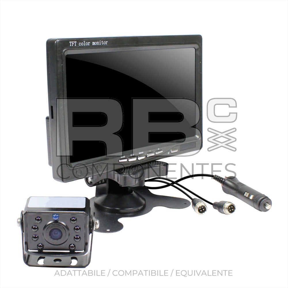 KIT TELECAMERA (CAMERA+SCHERMO+CONNESSIONI)