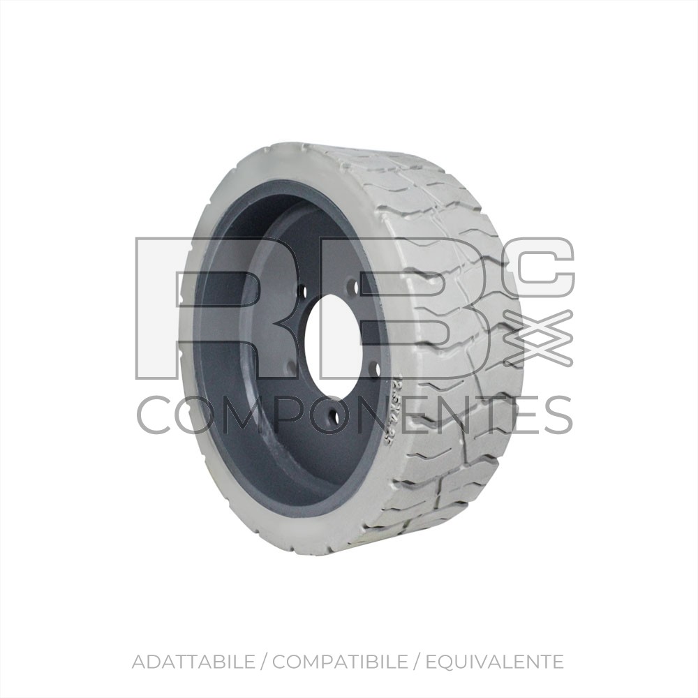 RUOTA SUPERELASTICA 12.5x4.25 JLG-E2 (V. E. + D.)