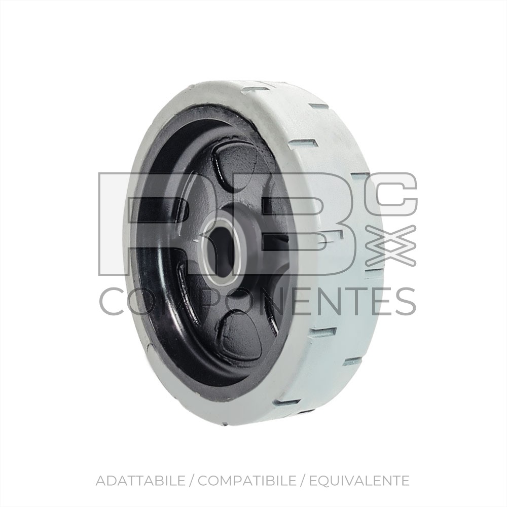 RUEDA SUPERELÁSTICA TRASERA 305/76-254 UR