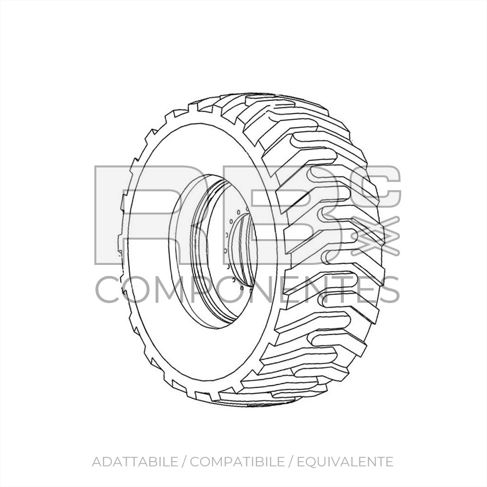 ROUE DESTRA COMPLETA ADAPTABILE JL 1350SJP 0272055