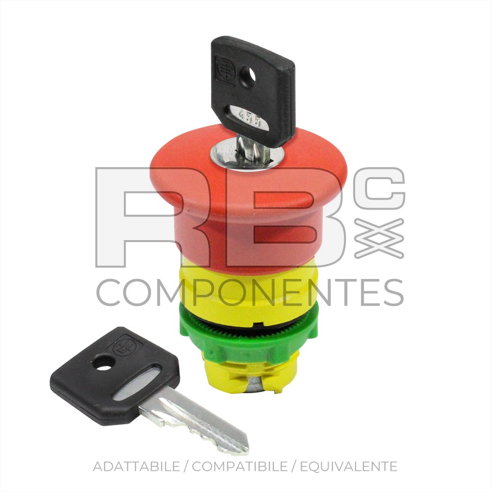 ARRESTO DI EMERGENZA COMPATIBILE  ZB5AS14