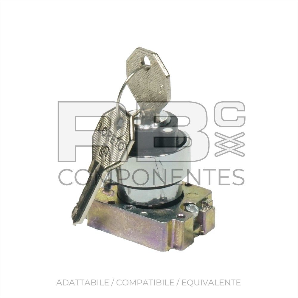 SELETTORE A CHIAVE 2 P CON RITORNO DA DX A SX, USC