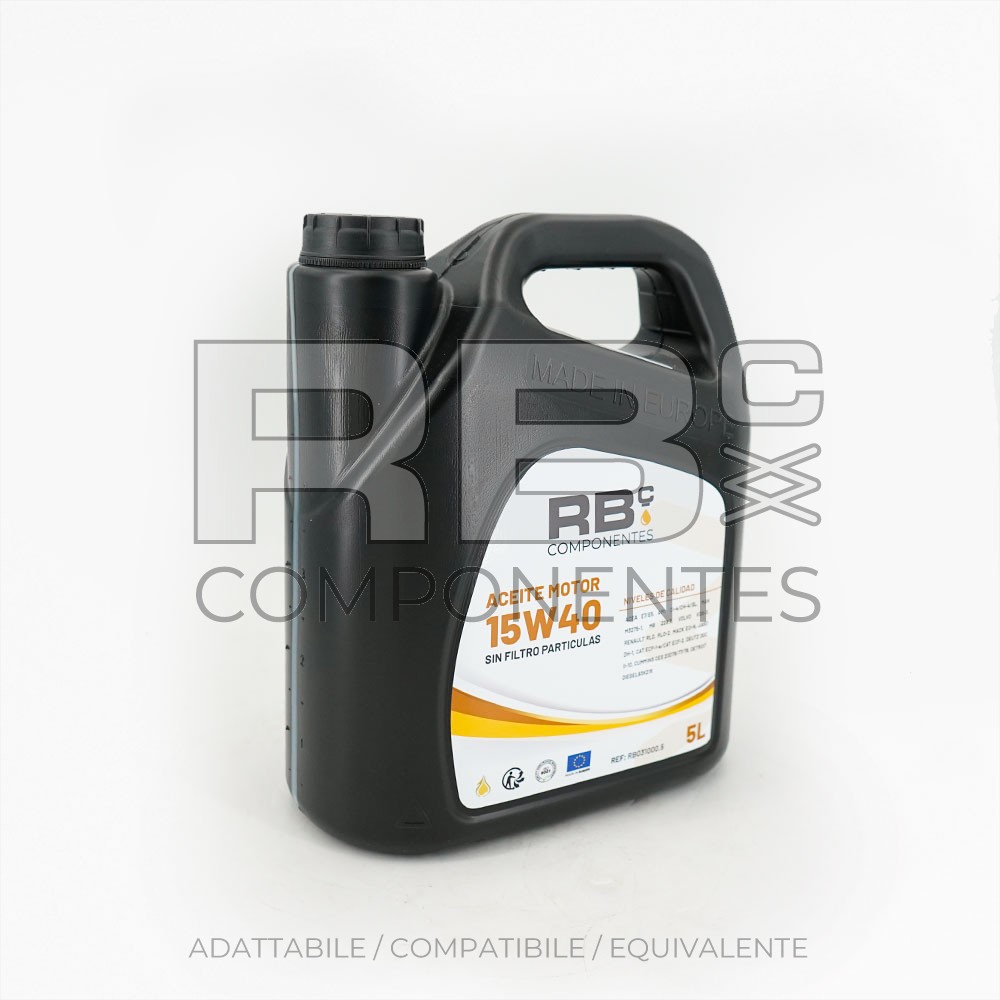 OLIO MOTORE 15W40 SENZA FILTRO PARTICELLE