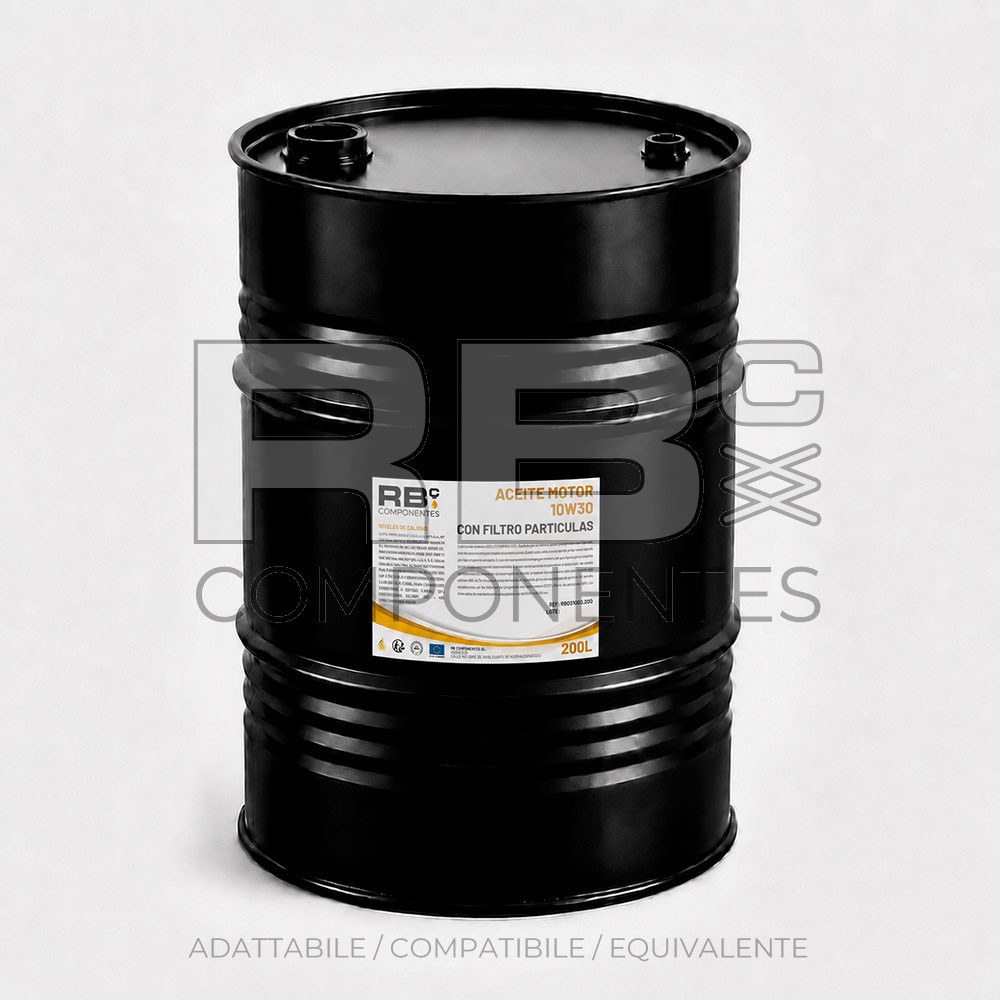 OLIO MOTORE 10W30 CON FILTRO PARTICELLE 200L