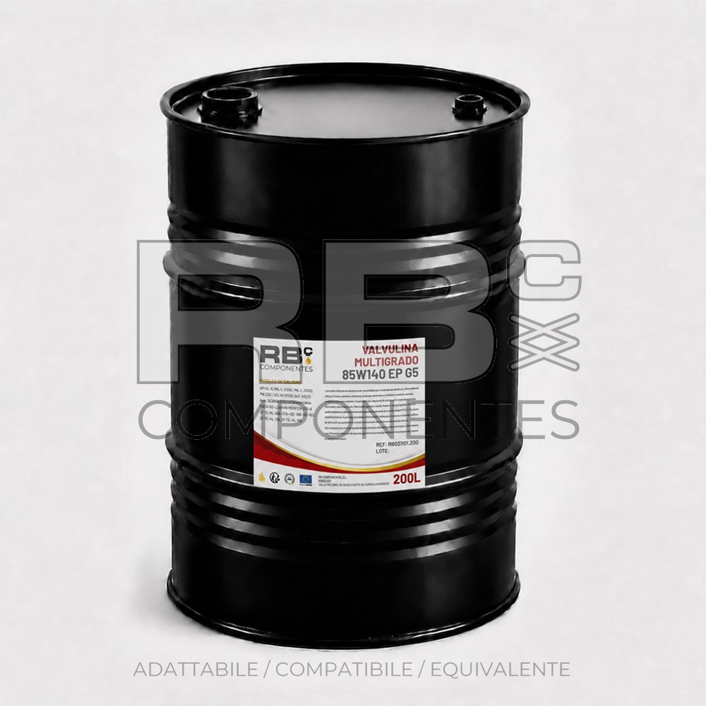 OLIO TRASMISSIONE MULTIGRADO 85W140 EP G5 200L