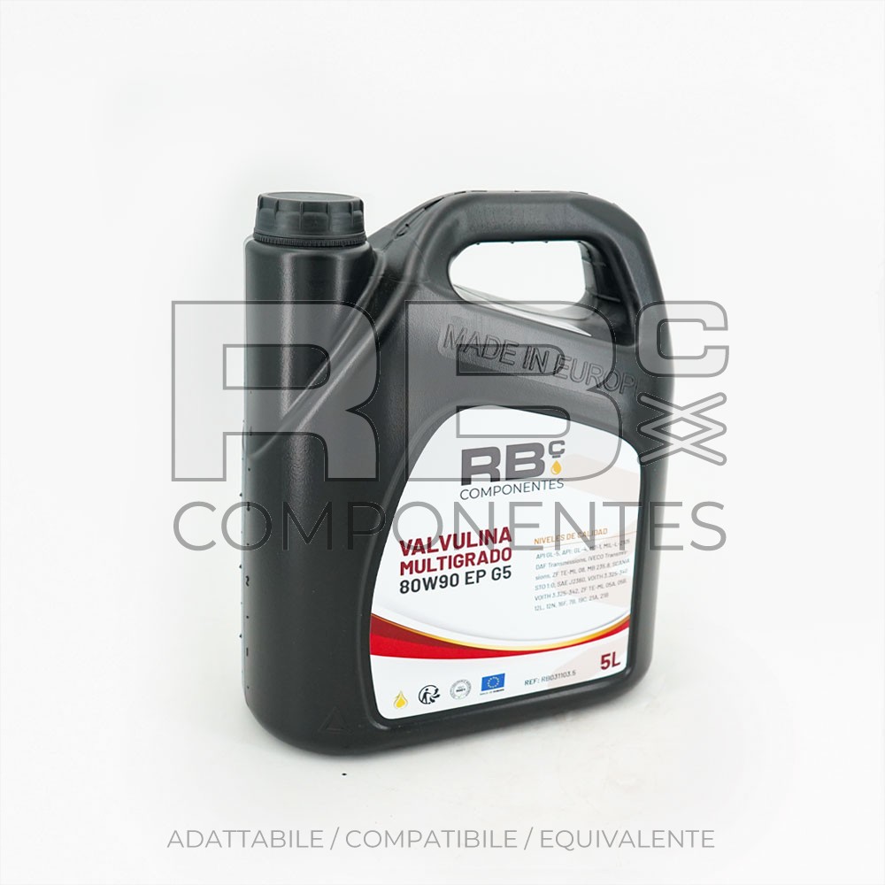 OLIO INGRANAGGI MULTIGRADO 80W90 EP G5 5L