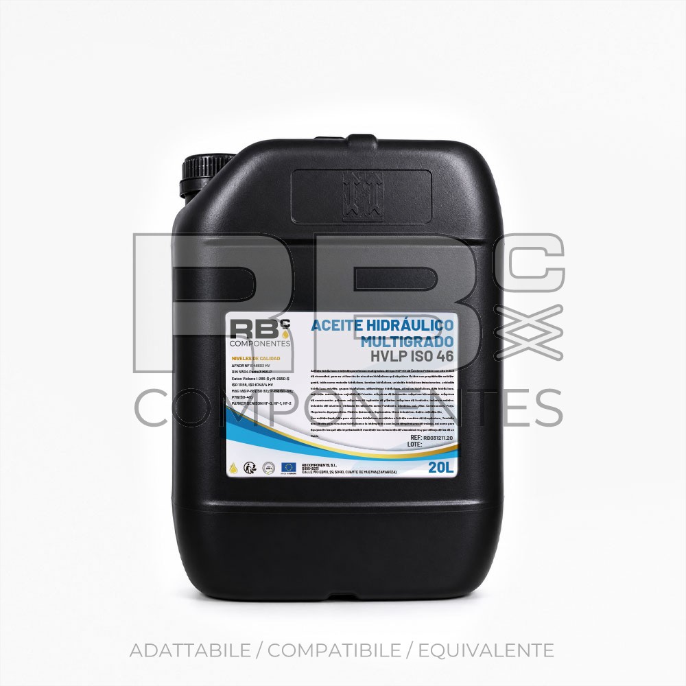 ACEITE HIDRAULICO MULTIGRADO HVLP ISO 46 20L