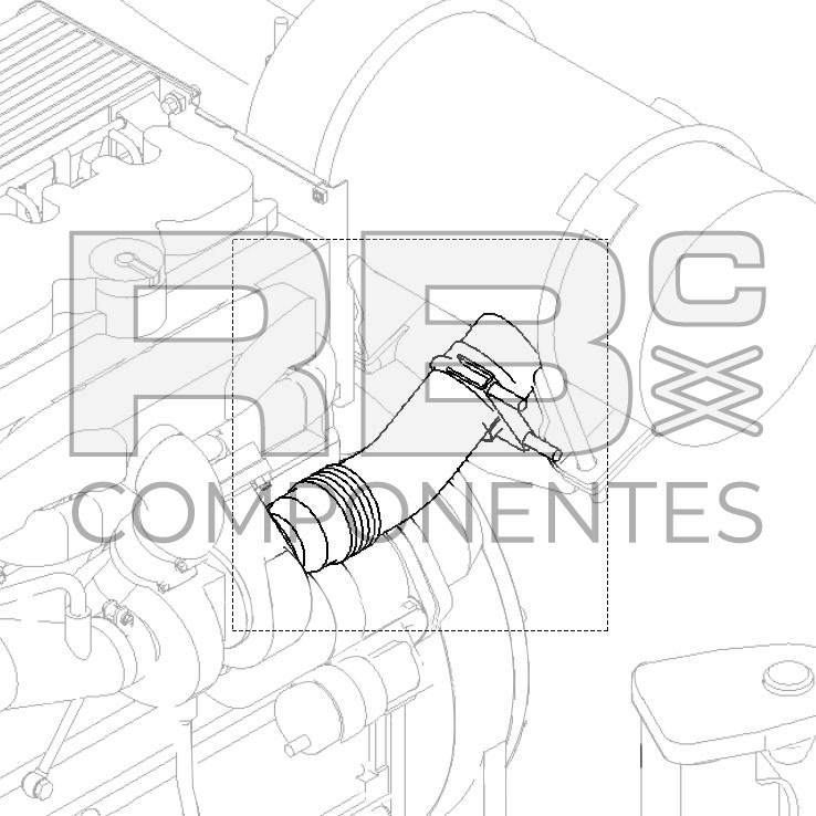 TUBO SCARICO COMPATIBILE GE 70445