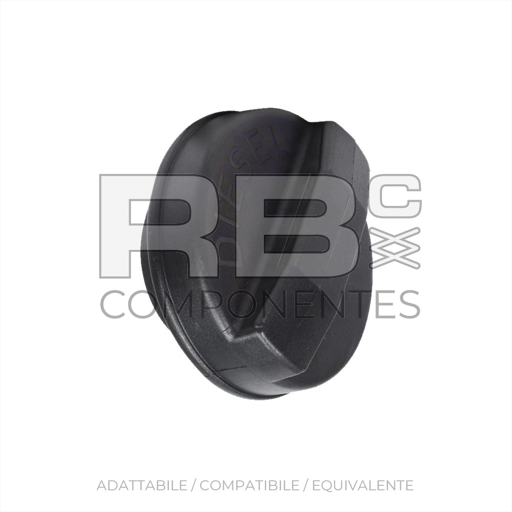 TAPPO DI PLASTICA MASCHIO DIAM INT. 63MM