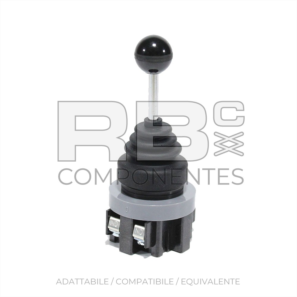 JOYST 1 ASSE CON RITORNO, IMPUGN TONDA, 2 NO 6A-250V