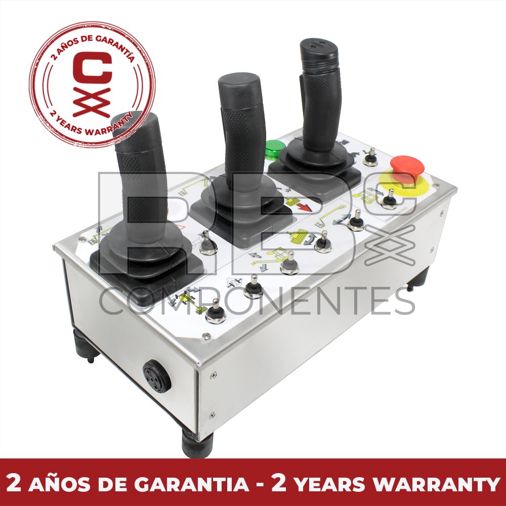 SCATOLA COMANDI ARTICOLATE CON GRILLETTO (ALLUMINIO)