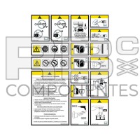 KIT ADH. ADVERTENCIA PARA TIJERAS. HOLANDES