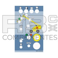ADES. COMANDI INFERIORI PER 16TPX/14TX