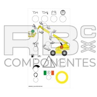 ADES. COMANDI INFERIORI PER 21TX/23TPX