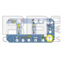 ADESIVO COMANDI IN CESTA PER 21TX,23TPX,25TPX