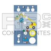 ADESIVO COMPATIBILE REF HL307P217590
