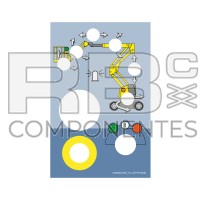 ADESIVO QUADRO INFERIORE HL 12IP