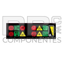 ADH. VISOR DE ICONOS SUP. - 800S - 860SJ