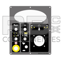 ADHESIVO DE FUNCION - CUADRO SUPERIOR DE JL4069LE