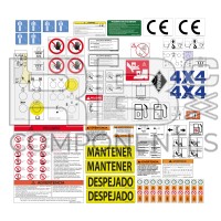 KIT ADHESIVOS AD/CO/EQ SJ 6826 / 6832