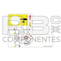 ADHESIVO CAJA SUPERIOR AD/CO/EQ UP 502505-000