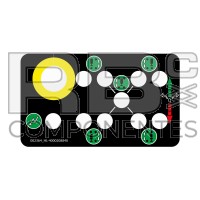 ADESIVO QUADRO COMANDI SUP. STABILIZZATORI COMP-DX