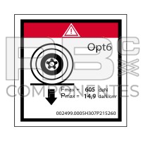 ADESIVO CARICO SU RUOTA PER OPT 6