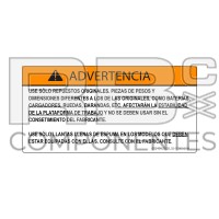 ADESIVO COMPATIBILE REF  REF. SJ 108666AA
