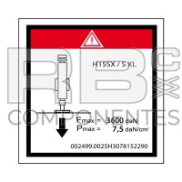 ADES. SFORZO STABILIZZATORE PER H15SX