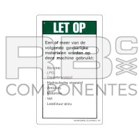 ADESIVO COMPATIBILE REF. GE 28164 116C (OLANDESE)