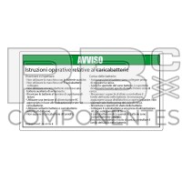 ADESIVO COMPATIBILE REF. GE 31785 (ITALIANO)