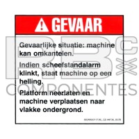 ADESIVO COMPATIBILE REF GE-44736DU 057B NL